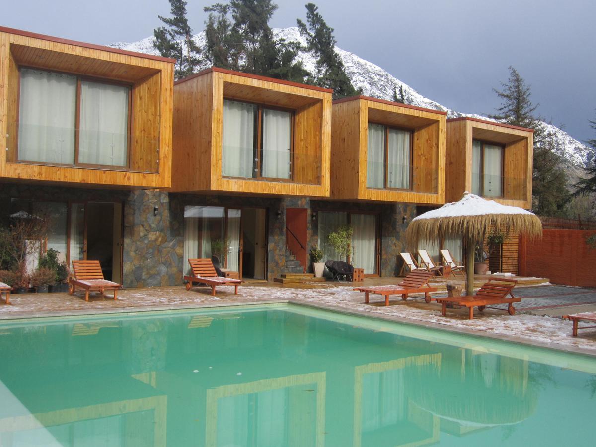 Cajon Del Maipo Lodge San José de Maipo Buitenkant foto