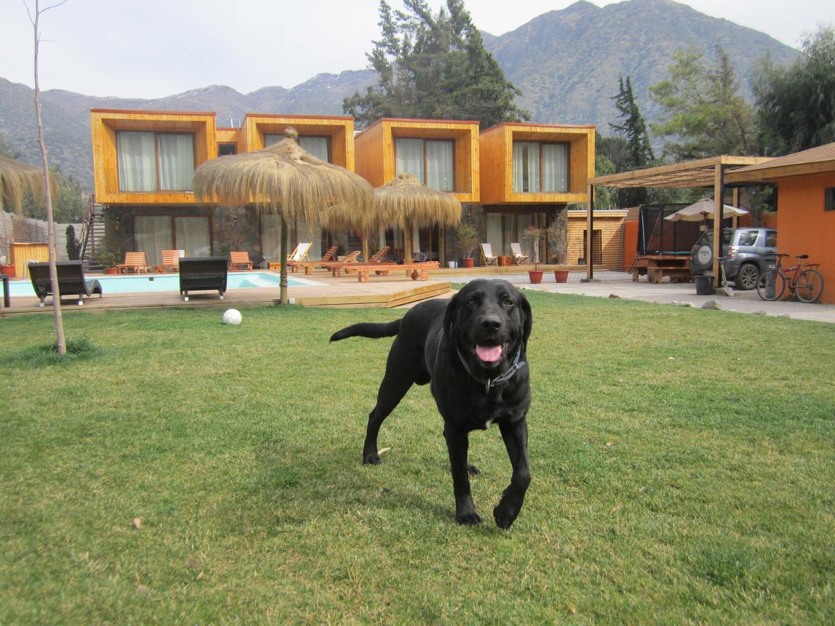 Cajon Del Maipo Lodge San José de Maipo Buitenkant foto