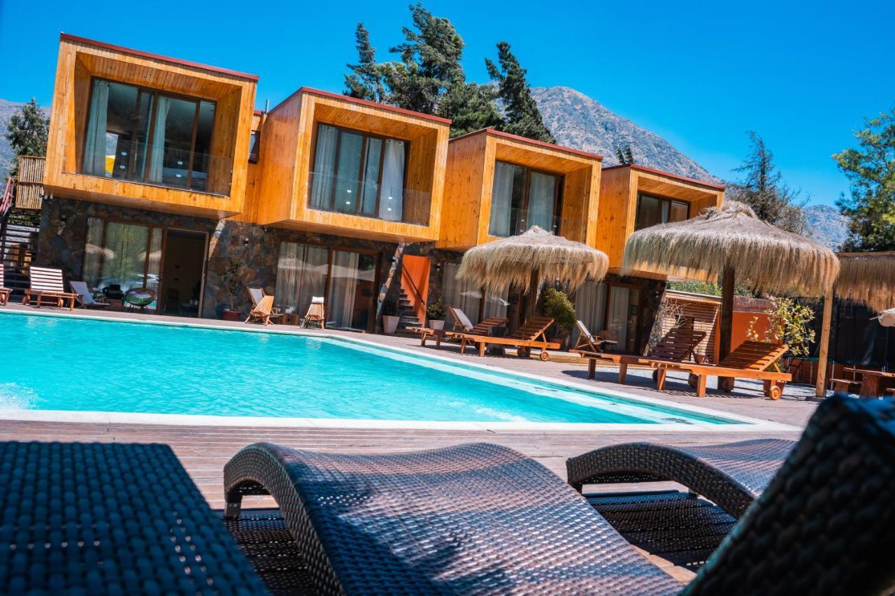 Cajon Del Maipo Lodge San José de Maipo Buitenkant foto